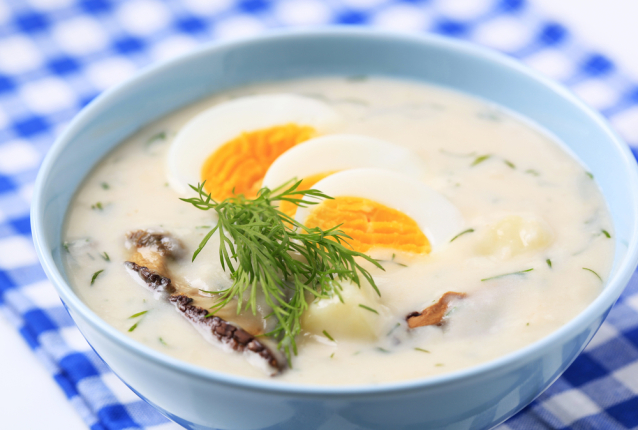 Traditional South Bohemian Mushroom Soup